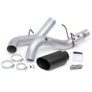 Chevrolet Silverado 3500 Performance Exhaust - Banks Power - Monster Exhaust System w/ Black Tip - Black - `17-`19